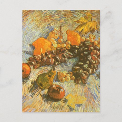 Still Life by Vincent van Gogh Vintage Fine Art Postcard
