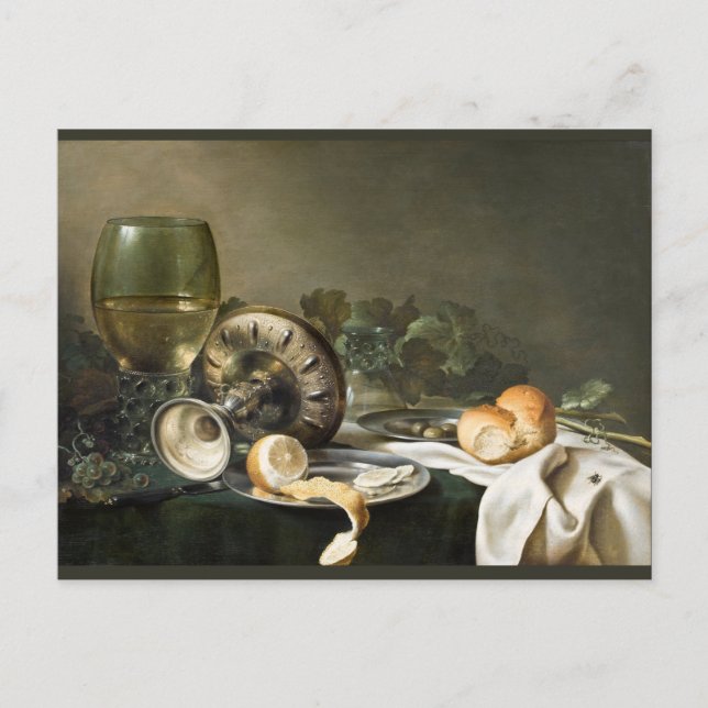 Still Life by Willem Claeszoon Heda Postcard (Front)