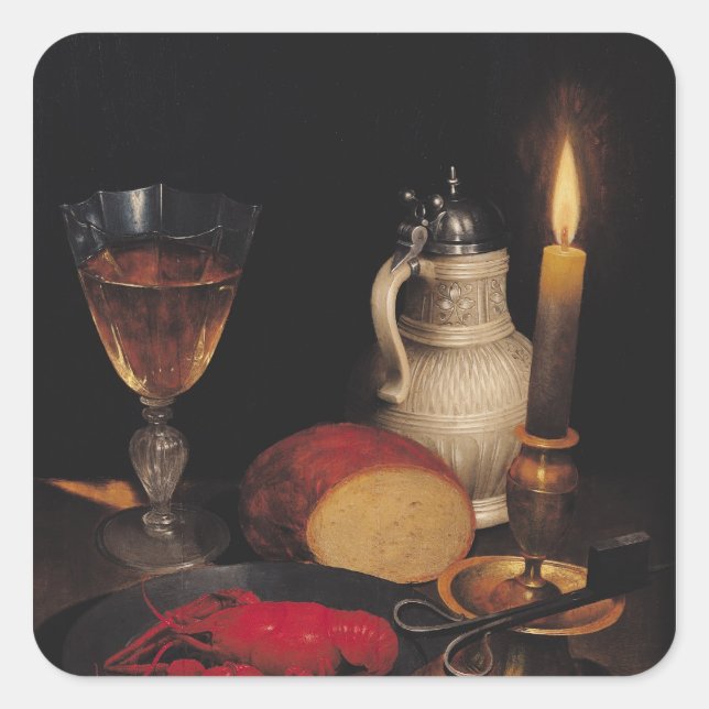 Still Life, c.1630-35 Square Sticker (Front)