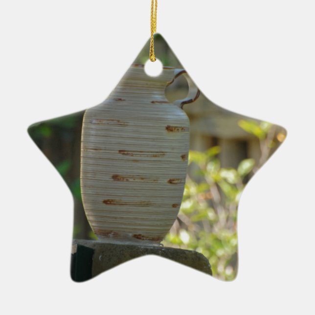 Still Life Ceramic Ornament (Front)