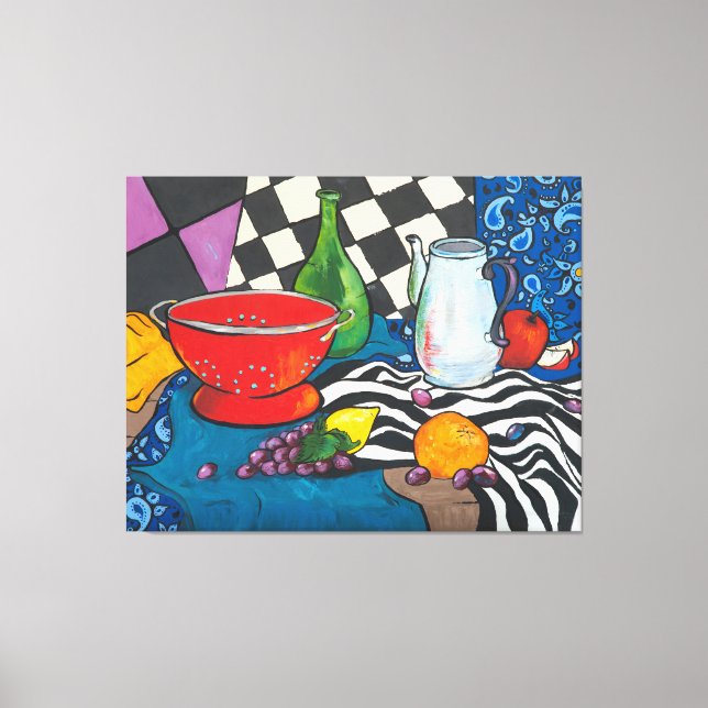 Still Life Creative Fruit Wall Art (Front)