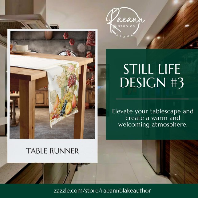 Still Life Design #3 Table Runner (Creator Uploaded)