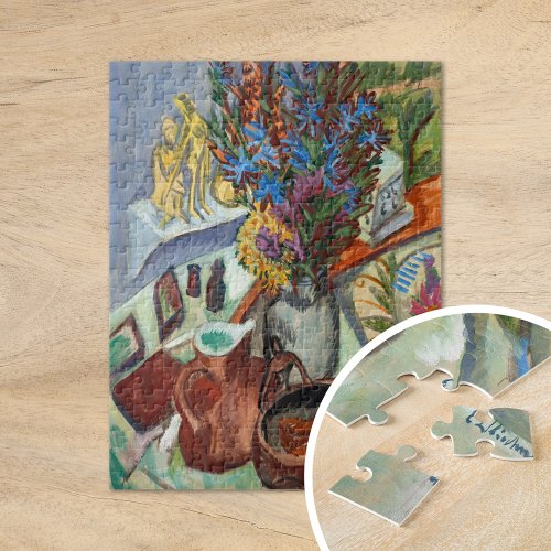 Still Life  Ernst Ludwig Kirchner Jigsaw Puzzle