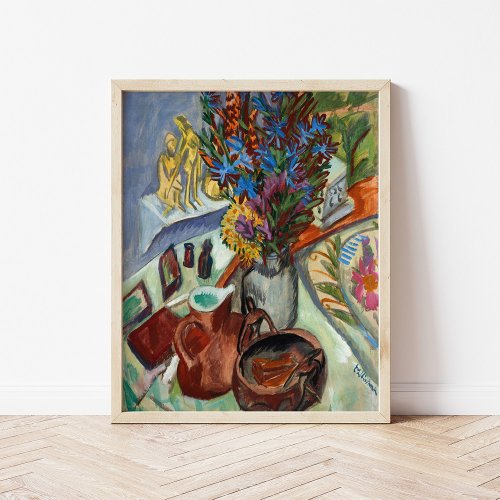 Still Life  Ernst Ludwig Kirchner Poster