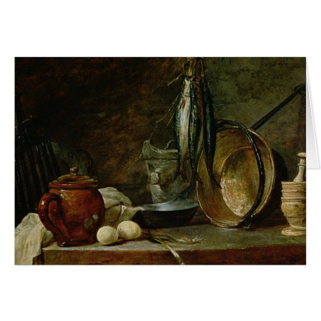 Still life: Fast Day Menu, 1731 Cards (Front Horizontal)