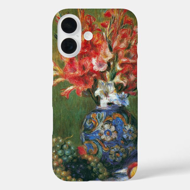 Still Life Flowers and Fruit by Pierre Renoir Case-Mate iPhone Case (Back)
