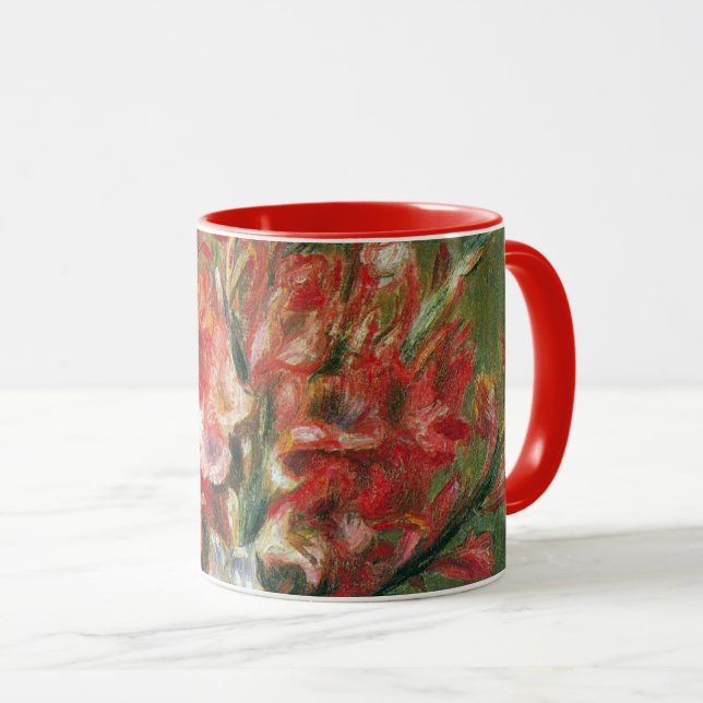 Still Life Flowers and Fruit by Pierre Renoir Mug (Front Right)