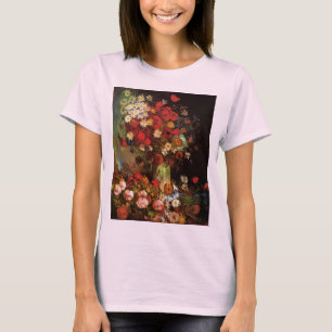 Still Life Flowers in a Vase by Vincent van Gogh T-Shirt