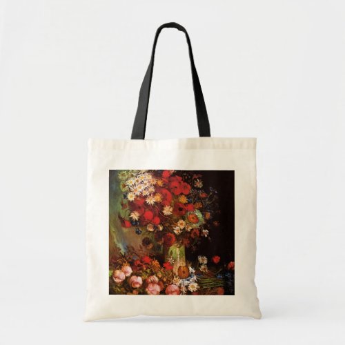 Still Life Flowers in a Vase by Vincent van Gogh Tote Bag