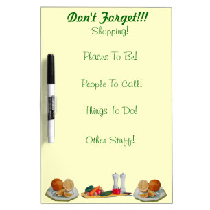 Still life fruit orange original art to do list Dry-Erase board