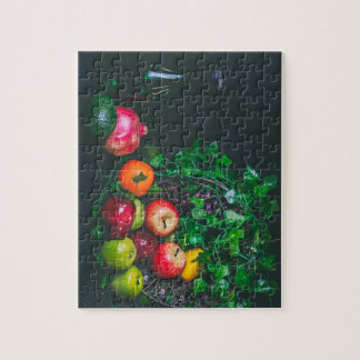 Still Life Fruits in a basket Jigsaw Puzzle