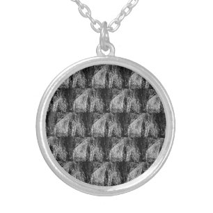 still life home silver plated necklace