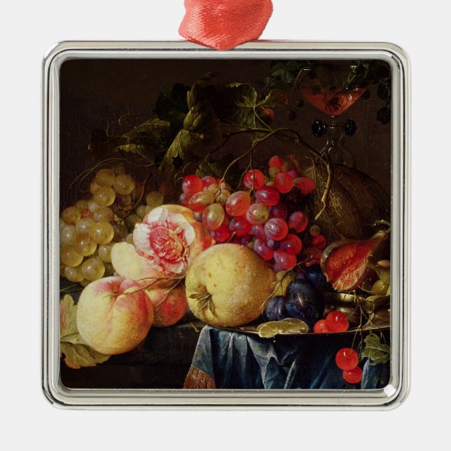 Still Life Metal Ornament (Front)