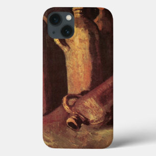 Still Life of 4 Stone Bottles by Vincent van Gogh iPhone 13 Case