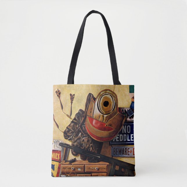 Still Life of Boys Toys Tote Bag (Front)