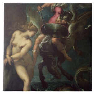 Still Life of Fish, c.1670-80 (oil on canvas) Tile