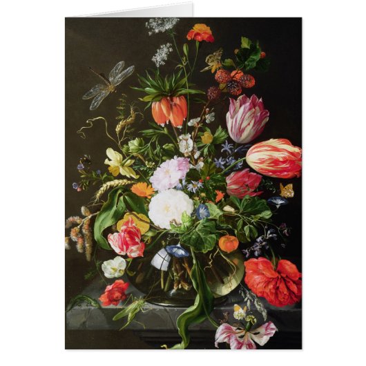 Still Life of Flowers Cards (Front)