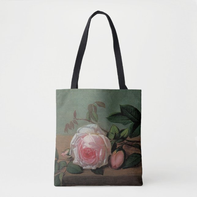 Still Life of Flowers on a Ledge Tote Bag (Front)