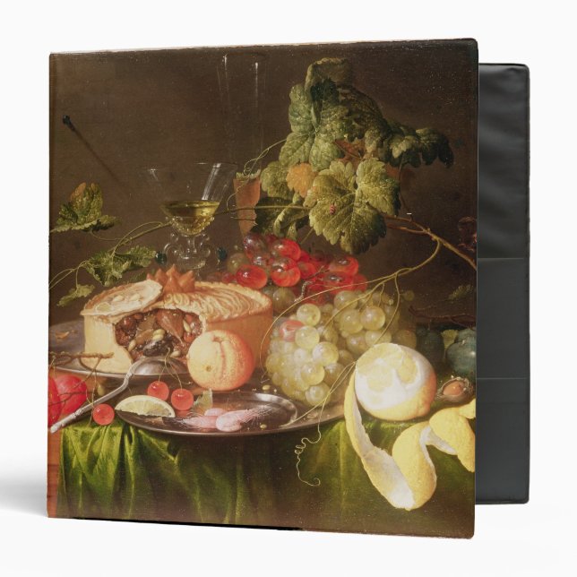Still Life of Fruit 3 Ring Binder (Front/Inside)