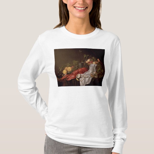 Still life of fruit and a lobster T-Shirt (Front)
