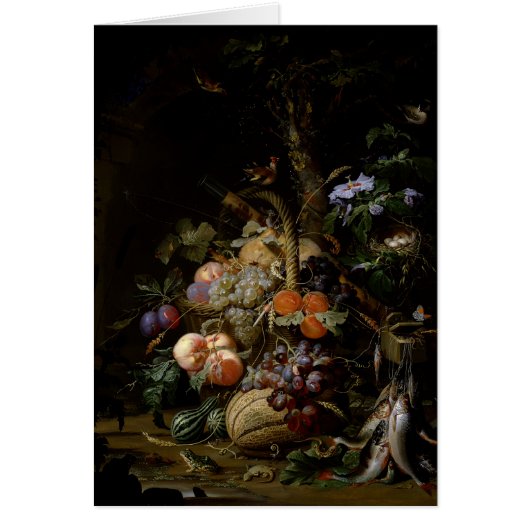 Still life of fruit cards (Front)