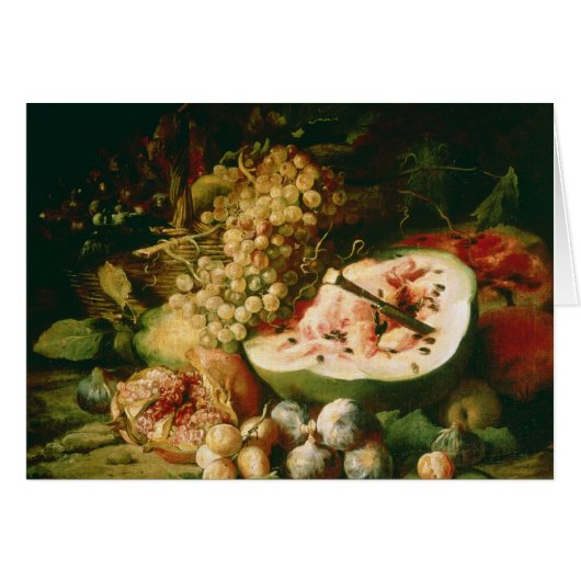 Still Life of Fruit on a Ledge (Front Horizontal)