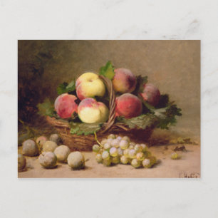 Still life of fruit postcard