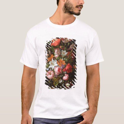 Still life of roses  lilies tulips T_Shirt