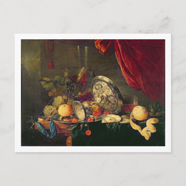 Still Life (oil on panel) Postcard (Front)