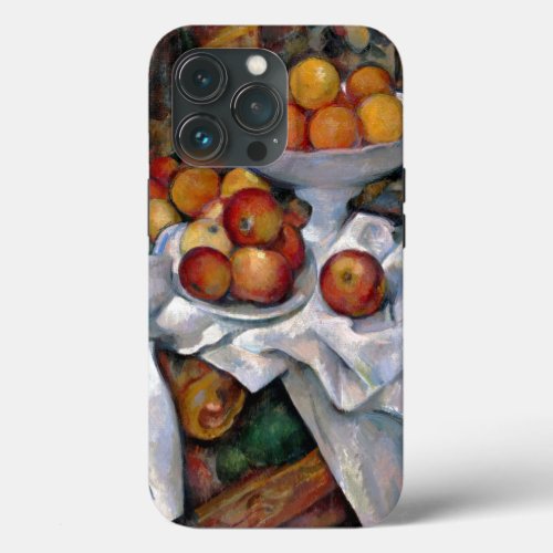 Still Life Oranges _ Paul Cezanne Painting Art iPhone 13 Pro Case