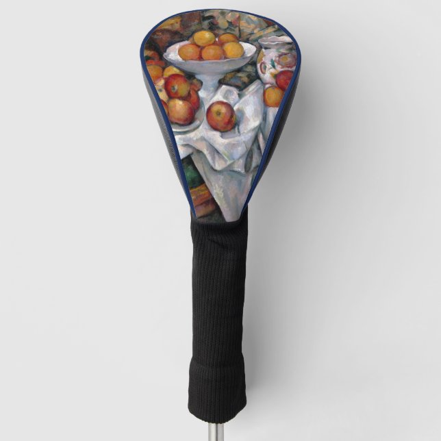 Still Life Oranges - Paul Cezanne Painting Art Golf Head Cover (Front)