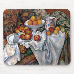 Still Life Oranges - Paul Cezanne Painting Art Mouse Pad