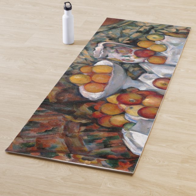 Still Life Oranges - Paul Cezanne Painting Art Yoga Mat (In Situ)