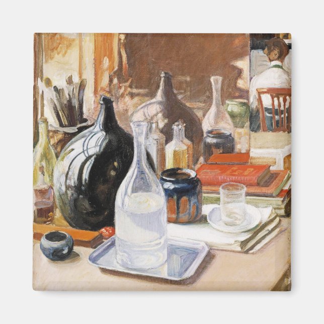 Still life, Pekka Halonen  Magnet (Front)