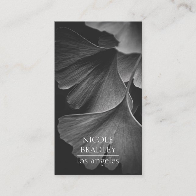 Still Life Photography Business Card (Front)