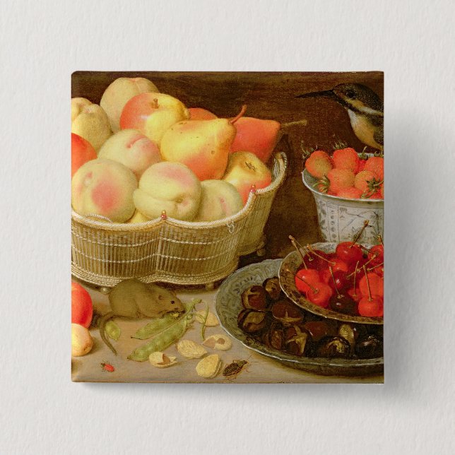 Still life pinback button (Front)