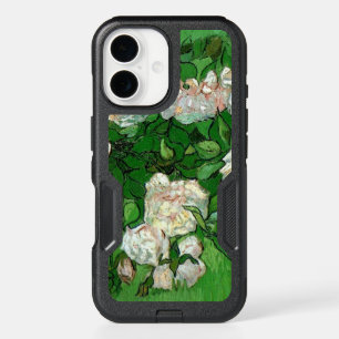 Still Life: Pink Roses by Vincent van Gogh iPhone 16 Case
