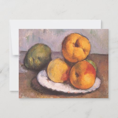 Still Life Quince Apples Pears by Paul Cezanne