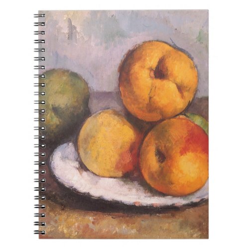 Still Life Quince Apples Pears by Paul Cezanne Notebook