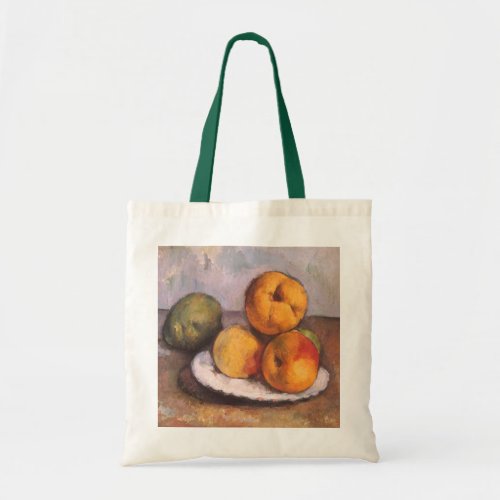 Still Life Quince Apples Pears by Paul Cezanne Tote Bag