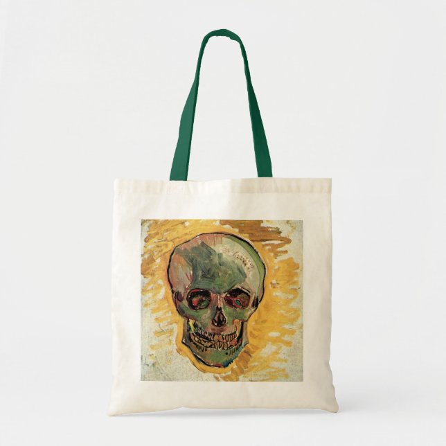 Still Life Skull by Vincent van Gogh Tote Bag (Front)