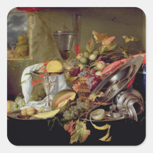 Still Life Square Sticker