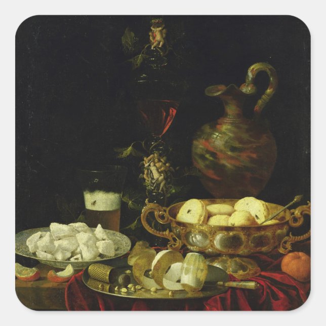 Still Life Square Sticker (Front)