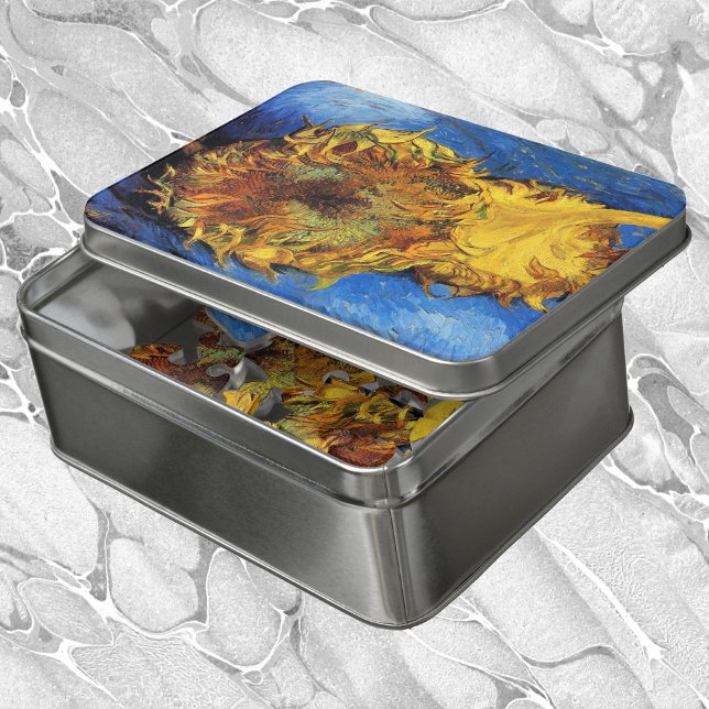 Still Life Two Cut Sunflowers by Vincent van Gogh Jigsaw Puzzle (Creator Uploaded)