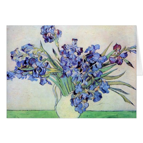 Still Life Vase with Irises by Vincent van Gogh