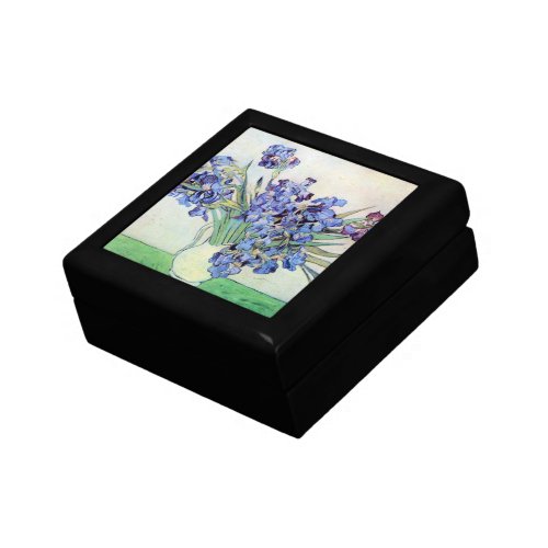 Still Life Vase with Irises by Vincent van Gogh Gift Box