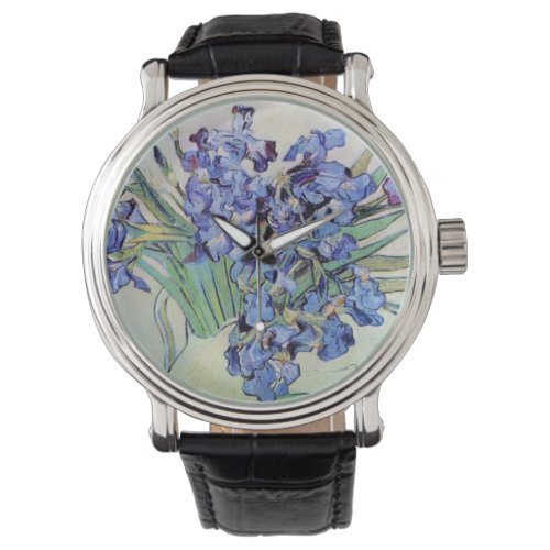 Still Life Vase with Irises by Vincent van Gogh Watch