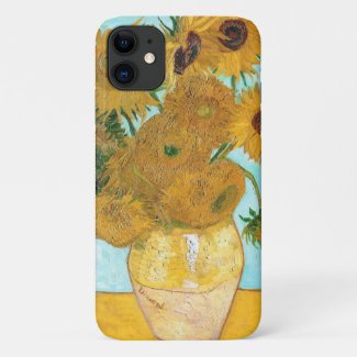 Still Life - Vase with Twelve Sunflowers van Gogh Case-Mate iPhone Case