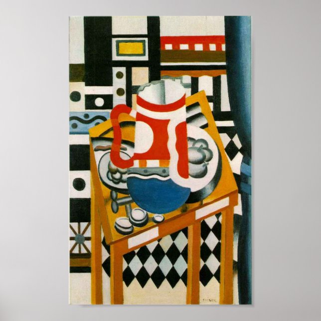 Still Life with a Beer Mug Poster (Front)