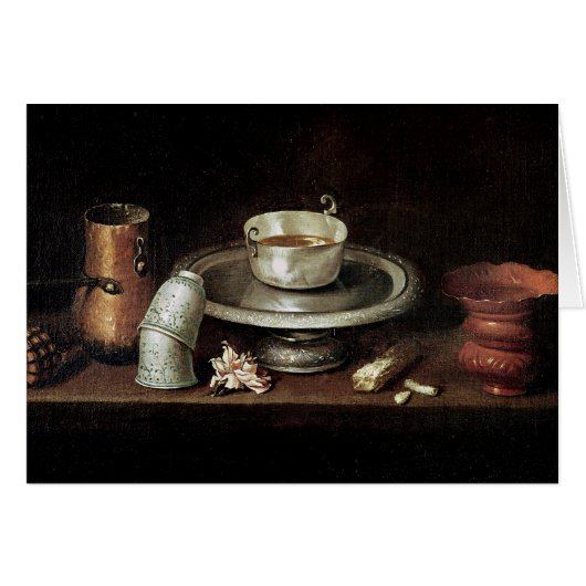 Still Life with a Bowl of Chocolate Cards (Front Horizontal)